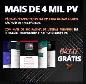 4 Mil Páginas de Vendas Editáveis - Outros