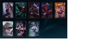 CONTA LOL FULL SKINS - League of Legends