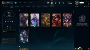 Conta LoL Plat. IV - League of Legends