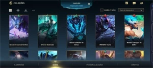 CONTA MESTRE - 22 SKINS - 800 PARTIDAS - League of Legends: Wild Rift LOL WR