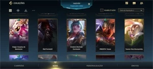 CONTA MESTRE - 22 SKINS - 800 PARTIDAS - League of Legends: Wild Rift LOL WR