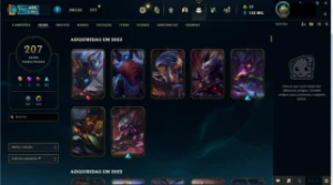 Conta Lol 207 skins all champs lvl 502 - League of Legends