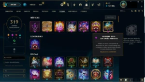 Conta Lol 207 skins all champs lvl 502 - League of Legends