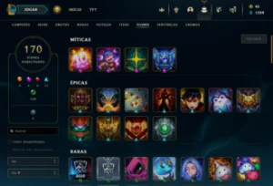 Conta League of Legends Diamante 2 LOL