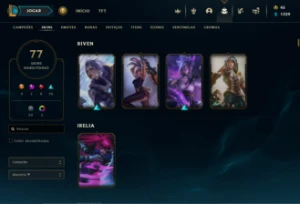 Conta League of Legends Diamante 2 LOL