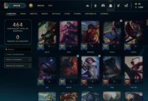 Conta League of Legends Diamante 2 LOL