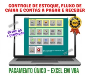 Controle De Estoque, Fluxo De Caixa, Contas A Pagar Receber