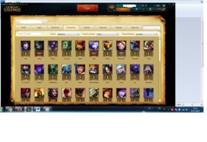 Conta lol Bronze V/55 campeões/Runas/7 skins - League of Legends