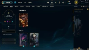 Conta gold 4 - League of Legends LOL