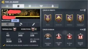 Conta COD Mobile - Call of Duty