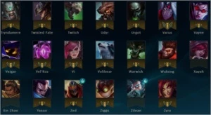 Conta League of Legends Unranked 105 Champs, 51 Skins LOL