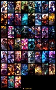 Conta League of Legends Unranked 105 Champs, 51 Skins LOL