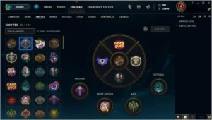 estou vendendo conta de lol, platina 3 - League of Legends