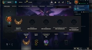 Conta gold smurf/Ganhando 28 pdl perdendo 5/com e-mail - League of Legends LOL