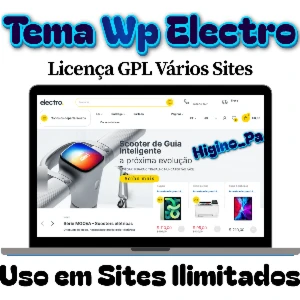 Tema Wordpress Electro + Atualizações e Brinde - Outros