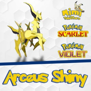 Arceus Shiny 6IVs - Pokémon Scarlet Violet - Outros