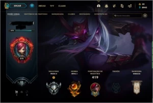 Vendo conta lol , level 375, dono original, 150 skin - League of Legends