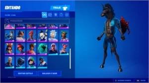 CONTA FORTNITE 45 SKINS,PASSES MIDAS,MARVEL E OUTROS LVL 161