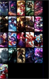CONTA PRATA 2, BORDA GOLD - League of Legends LOL