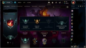 CONTA TOP LEAGUE OF LEGENDS LOL