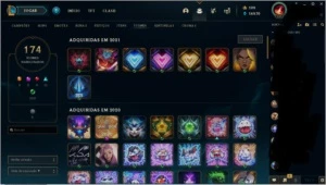 CONTA TOP LEAGUE OF LEGENDS LOL