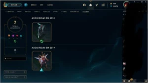 CONTA TOP LEAGUE OF LEGENDS LOL