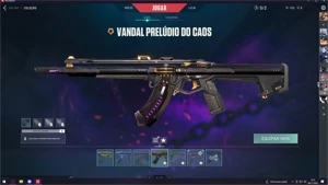 CONTA VALORANT (SKINS / RANK IMORTAL)