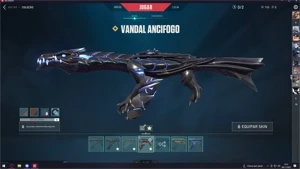 CONTA VALORANT (SKINS / RANK IMORTAL)
