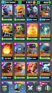 arena12 xp 12 com 13 lendarias 12nv2 com troca de nome! - Clash Royale