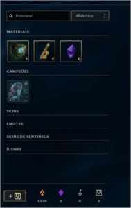 vendo conta de lol prata 1 - League of Legends