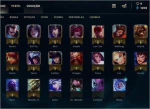 vendo conta de lol prata 1 - League of Legends