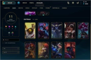 vendo conta de lol com varios champs e skins barata - League of Legends