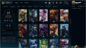 League of Legends Unclassified account latin america LOL