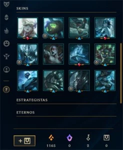 Conta LoL season 5 - League of Legends