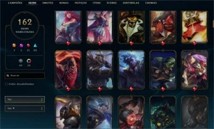 Conta LoL season 5 - League of Legends