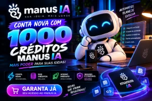 🚀 1000 Créditos Manus Ia - Outros