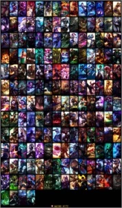 CONTA OURO, 105 CAMPEÕES, 62 SKINS, BORDA, 66180 RP's GASTOS - League of Legends LOL