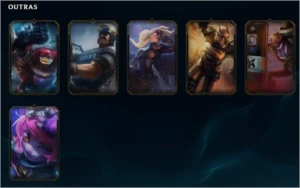 Conta MESTRE com emotes GRÃO-MESTRE season 9, 745 skins - League of Legends LOL