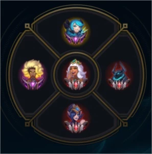 Conta MESTRE com emotes GRÃO-MESTRE season 9, 745 skins - League of Legends LOL