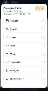 Gerenciador de postagem - Others