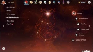 Genshin Impact - Diluc + Venti Rank 35 Bem Evoluida