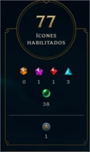 CONTA DIAMANTE 3 LVL 117 - League of Legends LOL