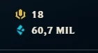 conta valorant e league of legends 480 SKINS