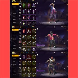 V > Conta de Free Fire c Primeiros passes