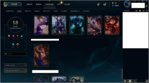 Conta Level 171-148 Camps- 58 Skins - League of Legends LOL