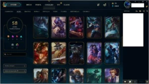 Conta Level 171-148 Camps- 58 Skins - League of Legends LOL