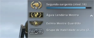 CONTA CSGO PRIME PATENTE ÁGUIA 2 - Counter Strike