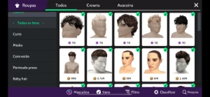 conta avakin life masculino