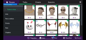 conta avakin life masculino