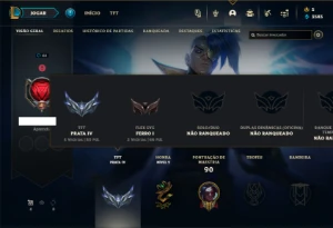 Unranked com 35 Champs e 17 Skins - League of Legends LOL